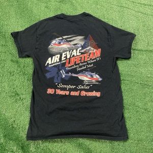 Vintage Y2K Air Evac Team Tee